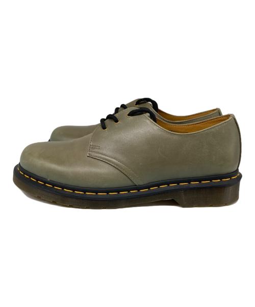 Dr.Martens（ドクターマーチン）Dr.Martens (ドクターマーチン) 1464 CARRARA レザーオックスフォード グリーン サイズ:10の古着・服飾アイテム