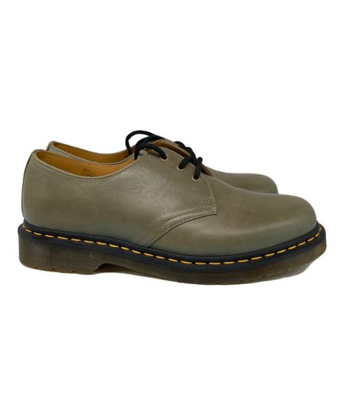Dr.Martens（ドクターマーチン）Dr.Martens (ドクターマーチン) 1464 CARRARA レザーオックスフォード グリーン サイズ:10の古着・服飾アイテム