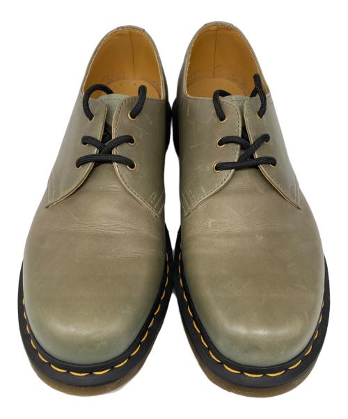 Dr.Martens（ドクターマーチン）Dr.Martens (ドクターマーチン) 1464 CARRARA レザーオックスフォード グリーン サイズ:10の古着・服飾アイテム