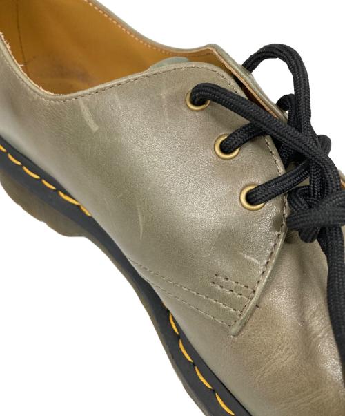 Dr.Martens（ドクターマーチン）Dr.Martens (ドクターマーチン) 1464 CARRARA レザーオックスフォード グリーン サイズ:10の古着・服飾アイテム