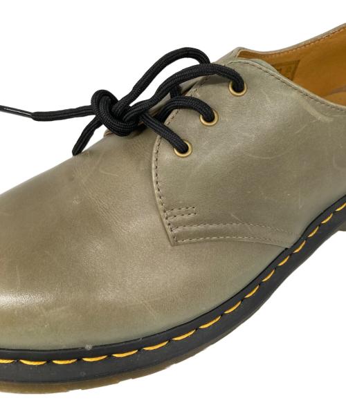 Dr.Martens（ドクターマーチン）Dr.Martens (ドクターマーチン) 1464 CARRARA レザーオックスフォード グリーン サイズ:10の古着・服飾アイテム