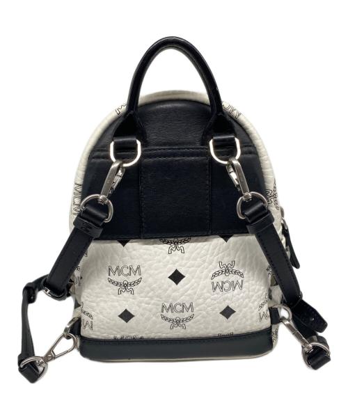 MCM（エムシーエム）MCM (エムシーエム) Xmini Stark Bebe Boo バックパック ホワイトの古着・服飾アイテム