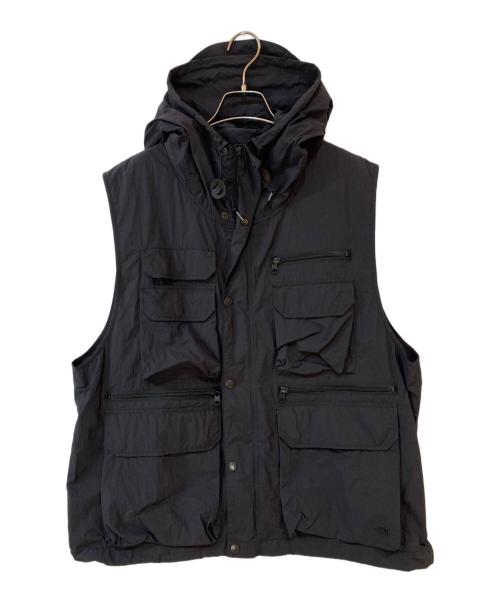 THE NORTHFACE PURPLELABEL（ザ・ノースフェイス パープルレーベル）THE NORTHFACE PURPLELABEL (ザ・ノースフェイス パープルレーベル) Nylon Ripstop Trail Vest ブラック サイズ:Lの古着・服飾アイテム