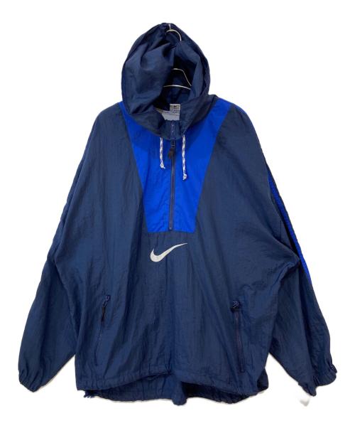 NIKE（ナイキ）NIKE (ナイキ) アノラックパーカー ブルー サイズ:Lの古着・服飾アイテム