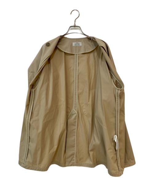 JOURNAL STANDARD relume（ジャーナルスタンダード レリューム）JOURNAL STANDARD relume (ジャーナルスタンダード レリューム) ノーカラーライトショートコート ベージュ サイズ:Freeの古着・服飾アイテム