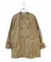 JOURNAL STANDARD relume（ジャーナルスタンダード レリューム）の古着「ノーカラーライトショートコート」｜ベージュ