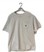 Needlesニードルズ）の古着「S/S CREW NECK TEE - POLY JERSEY ショートスリーブクルーネックTシャツ - ポリジャージー」｜ホワイト