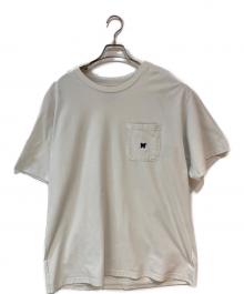Needles（ニードルズ）の古着「S/S CREW NECK TEE - POLY JERSEY ショートスリーブクルーネックTシャツ - ポリジャージー」｜ホワイト
