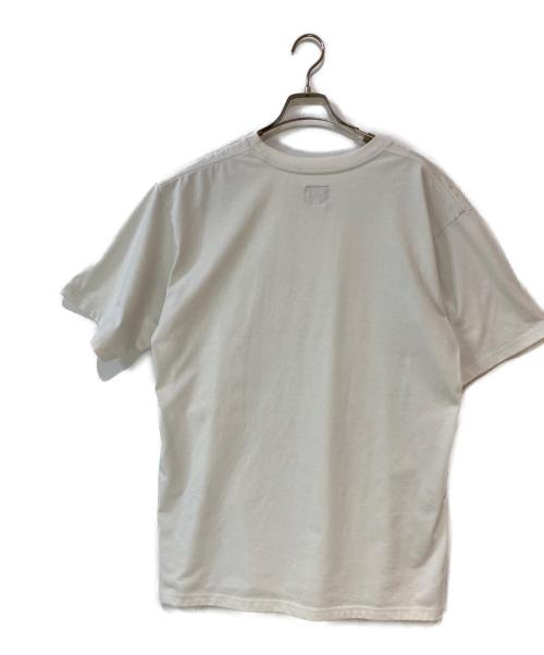 Needles（ニードルズ）Needles (ニードルズ) S/S CREW NECK TEE - POLY JERSEY ショートスリーブクルーネックTシャツ - ポリジャージー ホワイト サイズ:Lの古着・服飾アイテム