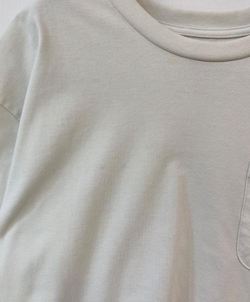 Needles（ニードルズ）Needles (ニードルズ) S/S CREW NECK TEE - POLY JERSEY ショートスリーブクルーネックTシャツ - ポリジャージー ホワイト サイズ:Lの古着・服飾アイテム