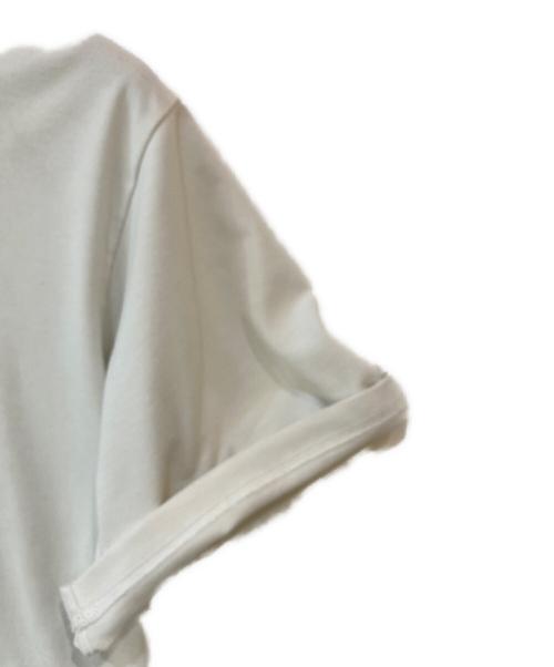 Needles（ニードルズ）Needles (ニードルズ) S/S CREW NECK TEE - POLY JERSEY ショートスリーブクルーネックTシャツ - ポリジャージー ホワイト サイズ:Lの古着・服飾アイテム