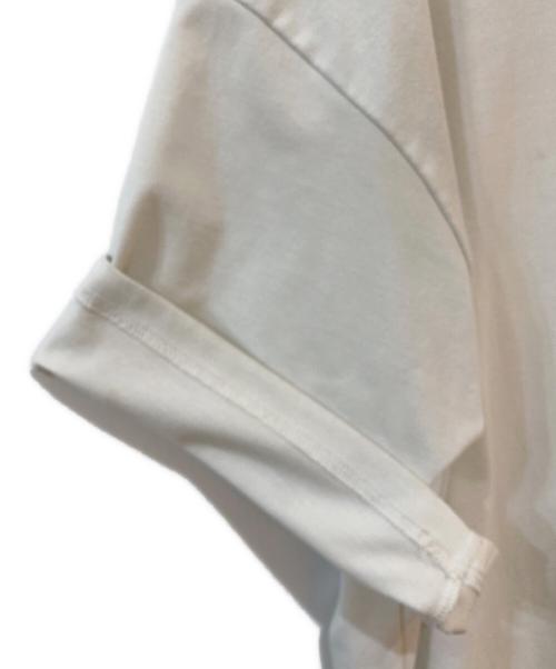 Needles（ニードルズ）Needles (ニードルズ) S/S CREW NECK TEE - POLY JERSEY ショートスリーブクルーネックTシャツ - ポリジャージー ホワイト サイズ:Lの古着・服飾アイテム