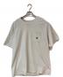 Needles（ニードルズ）の古着「S/S CREW NECK TEE - POLY JERSEY ショートスリーブクルーネックTシャツ - ポリジャージー」｜ホワイト