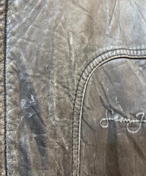 SEAN JOHN（ショーンジョン）SEAN JOHN (ショーンジョン) レザージャケット ブラック サイズ:XXLの古着・服飾アイテム