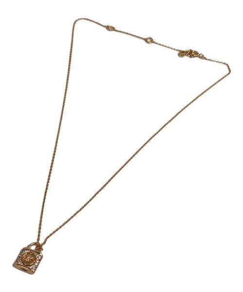 MICHAEL KORS（マイケル・コース）MICHAEL KORS (マイケル・コース) LOCK NK RG NECKLACE / ネックレス ローズゴールドの古着・服飾アイテム