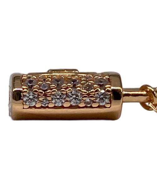 MICHAEL KORS（マイケル・コース）MICHAEL KORS (マイケル・コース) LOCK NK RG NECKLACE / ネックレス ローズゴールドの古着・服飾アイテム