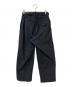 MARGARET HOWELL (マーガレットハウエル) ヘビーコットンポプリン パンツ ネイビー サイズ:M：12000円