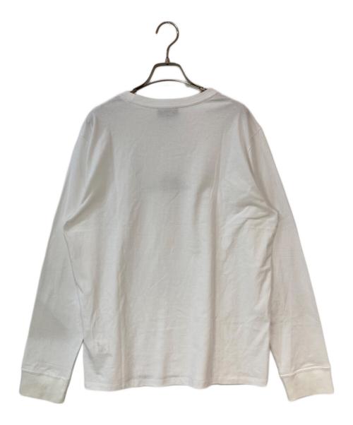 A.P.C.（アーペーセー）A.P.C. (アーペーセー) ロゴ刺繍カットソー ホワイト サイズ:Lの古着・服飾アイテム