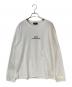 A.P.C.（アーペーセー）の古着「ロゴ刺繍カットソー」｜ホワイト