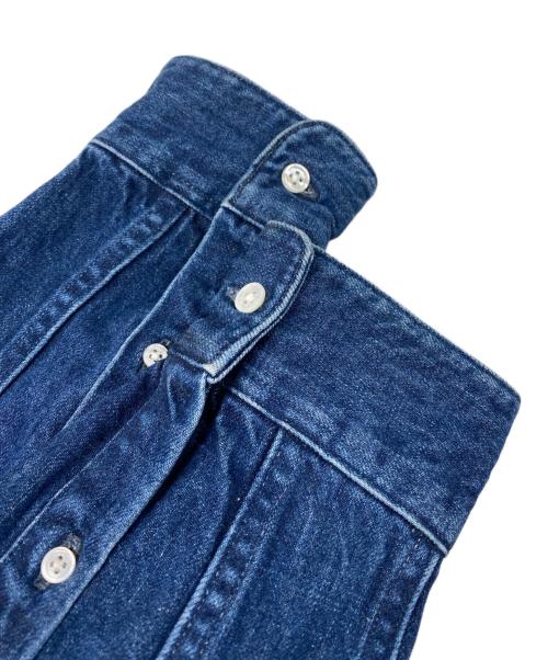 STEVEN ALAN（スティーブンアラン）STEVEN ALAN (スティーブンアラン) 12oz DENIM SINGLE NEEDLE SHIRT-LOOSE/シャツ ブルー サイズ:Sの古着・服飾アイテム