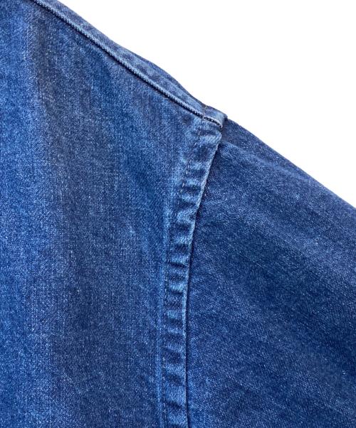 STEVEN ALAN（スティーブンアラン）STEVEN ALAN (スティーブンアラン) 12oz DENIM SINGLE NEEDLE SHIRT-LOOSE/シャツ ブルー サイズ:Sの古着・服飾アイテム