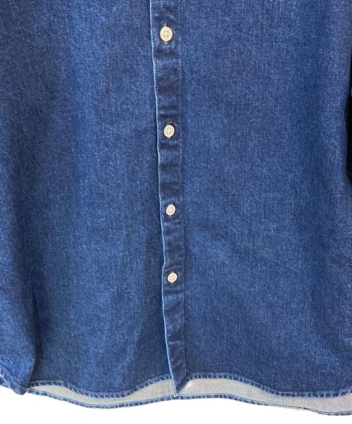 STEVEN ALAN（スティーブンアラン）STEVEN ALAN (スティーブンアラン) 12oz DENIM SINGLE NEEDLE SHIRT-LOOSE/シャツ ブルー サイズ:Sの古着・服飾アイテム