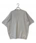 STEVEN ALAN (スティーブンアラン) KUBO HENLEY NECK SHORT SLEEVE KNIT-LOOSE/ニット グレー サイズ: S：6000円