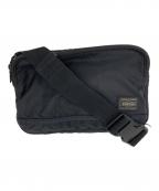 PORTERポーター）の古着「FLASH SHOULDER BAG」｜ブラック