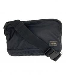 PORTER（ポーター）の古着「FLASH SHOULDER BAG」｜ブラック