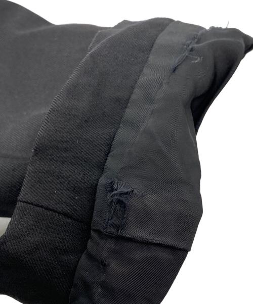 Y's for men（ワイズフォーメン）Y's for men (ワイズフォーメン) 襟レザー3Bテーラードジャケット ブラック サイズ:2の古着・服飾アイテム