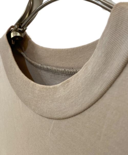 Tamme（タム）Tamme (タム) ジップカットソー ベージュ サイズ:Freeの古着・服飾アイテム