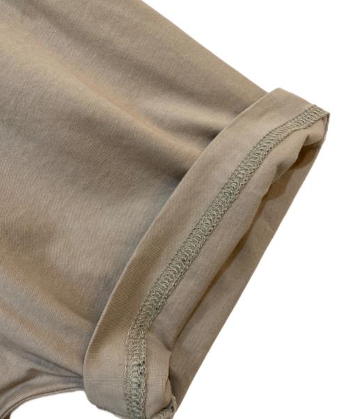 Tamme（タム）Tamme (タム) ジップカットソー ベージュ サイズ:Freeの古着・服飾アイテム