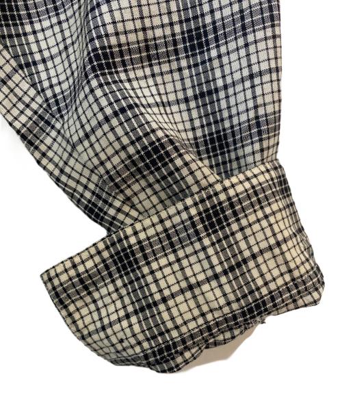 Christian Dior（クリスチャン ディオール）Christian Dior (クリスチャン ディオール) チェックシャツ アイボリー サイズ:Mの古着・服飾アイテム
