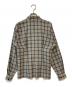 Christian Dior (クリスチャン ディオール) チェックシャツ アイボリー サイズ:M：4500円