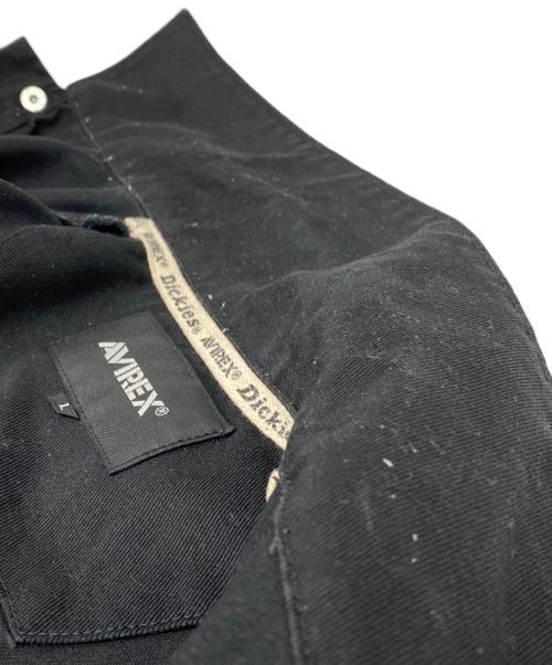 AVIREX（アヴィレックス）AVIREX (アヴィレックス) Dickies (ディッキーズ) つなぎ ブラック サイズ:Lの古着・服飾アイテム