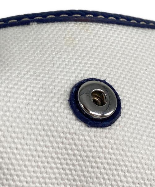 POLO RALPH LAUREN（ポロ・ラルフローレン）POLO RALPH LAUREN (ポロ・ラルフローレン) Polo Play キャンバス ラージ トート ホワイトの古着・服飾アイテム