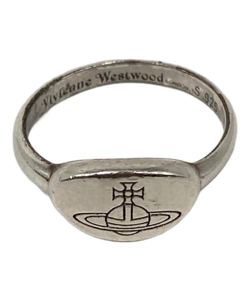 Vivienne Westwood（ヴィヴィアンウエストウッド）Vivienne Westwood (ヴィヴィアンウエストウッド) オーブ刻印 オーバル型リング シルバー サイズ:無の古着・服飾アイテム