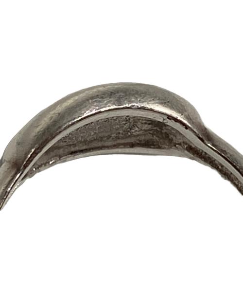 Vivienne Westwood（ヴィヴィアンウエストウッド）Vivienne Westwood (ヴィヴィアンウエストウッド) オーブ刻印 オーバル型リング シルバー サイズ:無の古着・服飾アイテム