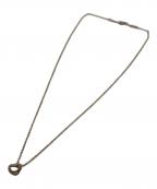 TIFFANY & Co.ティファニー）の古着「オープンハートネックレス」｜シルバー