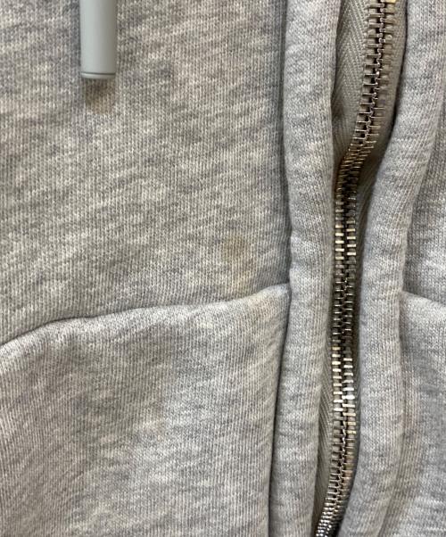 Acne studios（アクネ ストゥディオズ）Acne studios (アクネ ストゥディオズ) フード付きジップアップスウェットシャツ グレーメランジ サイズ:Lの古着・服飾アイテム