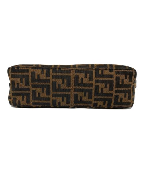 FENDI（フェンディ）FENDI (フェンディ) ズッカ柄 セミショルダーバッグ ブラウンの古着・服飾アイテム