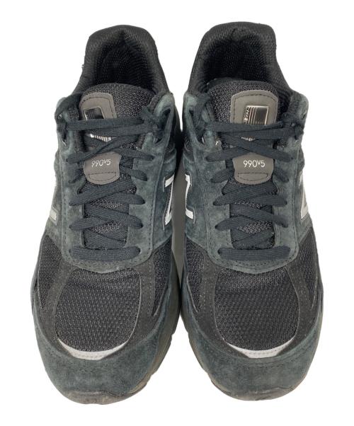 NEW BALANCE（ニューバランス）NEW BALANCE (ニューバランス) M990 BK5 ローカットスニーカー ブラック サイズ:25の古着・服飾アイテム