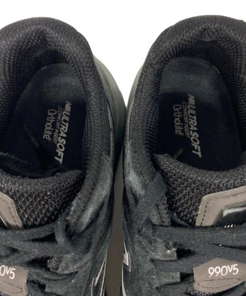 NEW BALANCE（ニューバランス）NEW BALANCE (ニューバランス) M990 BK5 ローカットスニーカー ブラック サイズ:25の古着・服飾アイテム