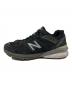 NEW BALANCE (ニューバランス) M990 BK5 ローカットスニーカー ブラック サイズ:25：8000円