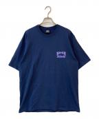 stussyステューシー）の古着「Box Crown Tee」｜ネイビー
