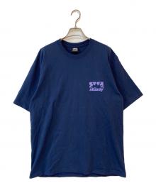 stussy（ステューシー）の古着「Box Crown Tee」｜ネイビー