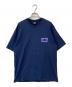 stussy（ステューシー）の古着「Box Crown Tee」｜ネイビー