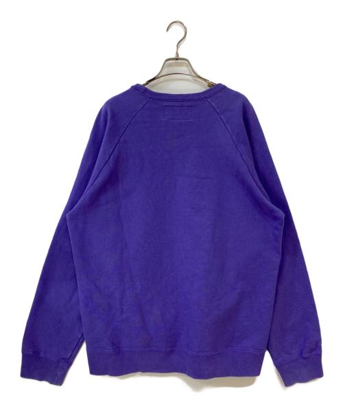 WACKO MARIA（ワコマリア）WACKO MARIA (ワコマリア) 22SS WASHED HEAVY WEIGHT CREW NECK SWEAT SHIRT ( TYPE-2 ) パープル サイズ:Lの古着・服飾アイテム