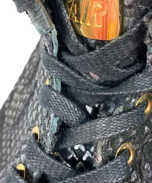 NIKE（ナイキ）NIKE (ナイキ) AIR JORDAN 1 PINNACLE / エア ジョーダン1 ピナクル / ハイカットスニーカー BLACK/METALLIC GOLD サイズ:27.5の古着・服飾アイテム