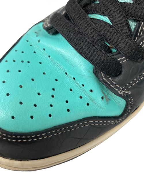 NIKE SB（ナイキエスビー）NIKE SB (ナイキエスビー) DUNK HIGH PRM SB / ダンク ハイ プロ エスビー / ハイカットスニーカー TIFFANY AQUA/CHROME-BLACK サイズ:26.5の古着・服飾アイテム